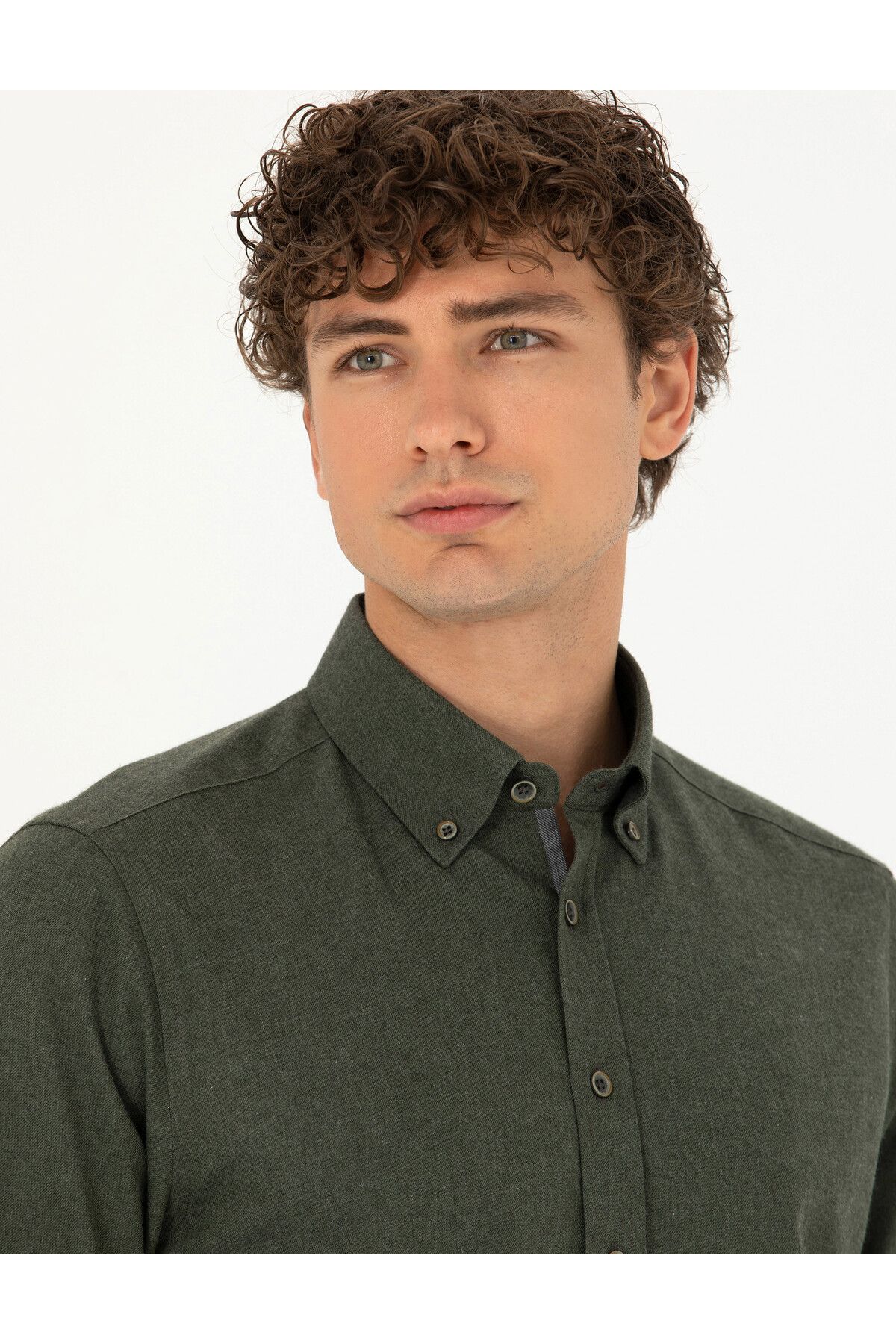 پیراهن مردانه پیر کاردین | 50275625-VR027 Pierre Cardin - Image 2