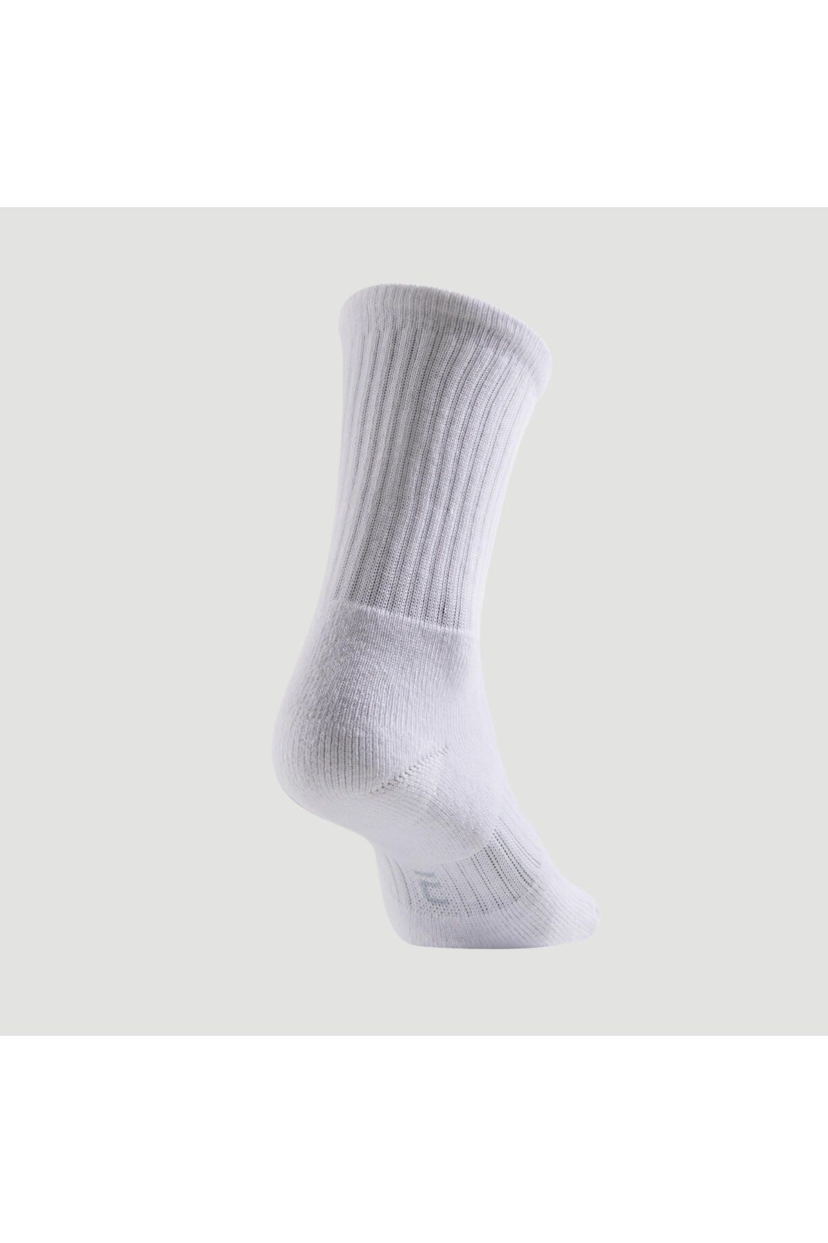 Artengo Tenis Çorabı - Uzun Konçlu - 3lü Paket - Beyaz - Rs 500