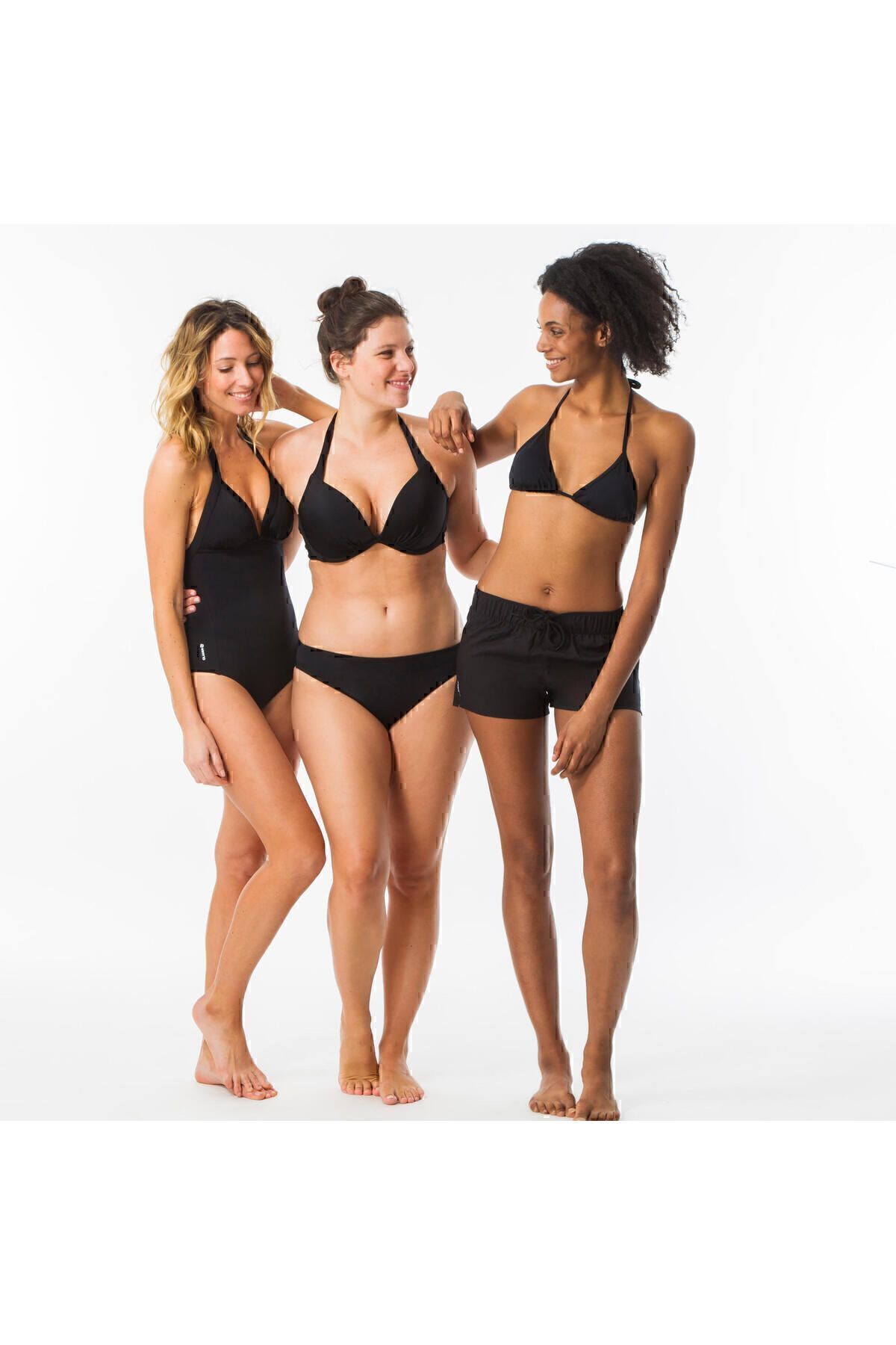 Decathlon Olaian Klasik Bikini Altı - Siyah - Nina