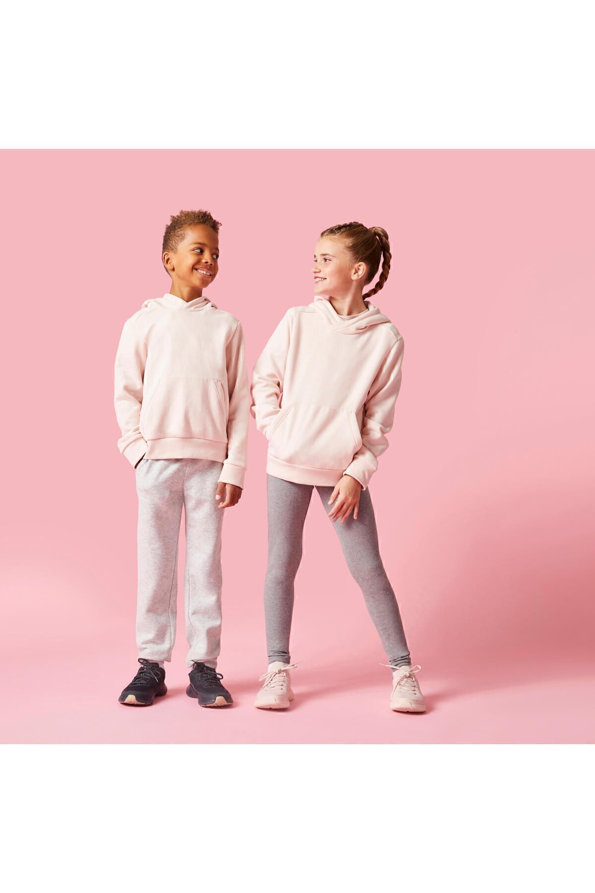 سویشرت پسرانه صورتی Decathlon | 333456 اورجینال - تصویر 6