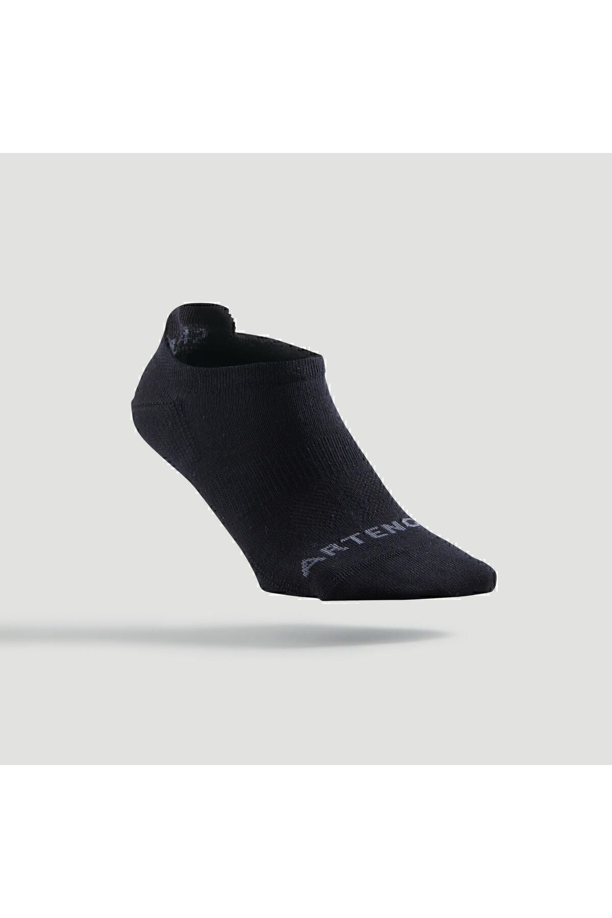 Artengo Tenis Çorabı - Kısa Konç - Unisex - 3 Çift - Siyah - Rs 160