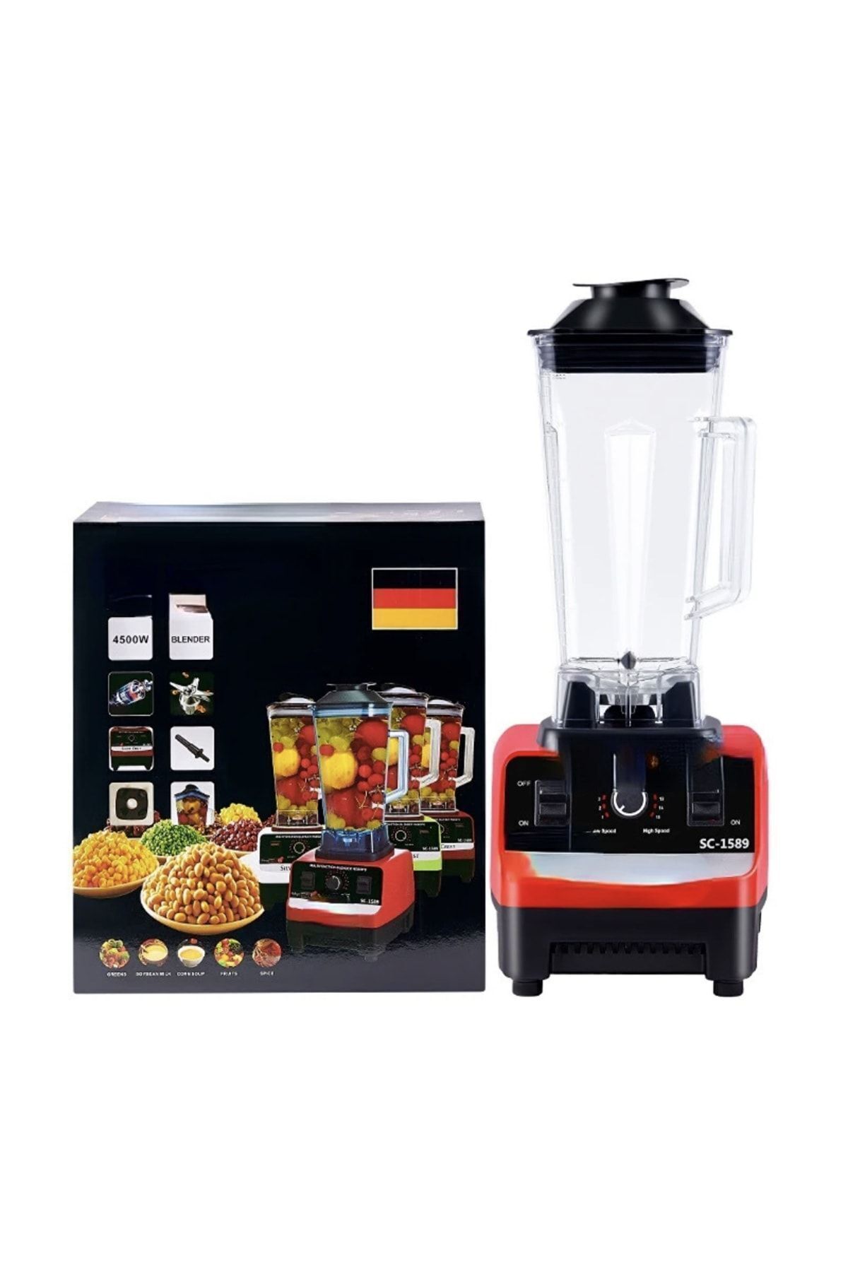 Tunç Çadır-Silver Crest Sc-1589 4500w Smoothie Blender 3