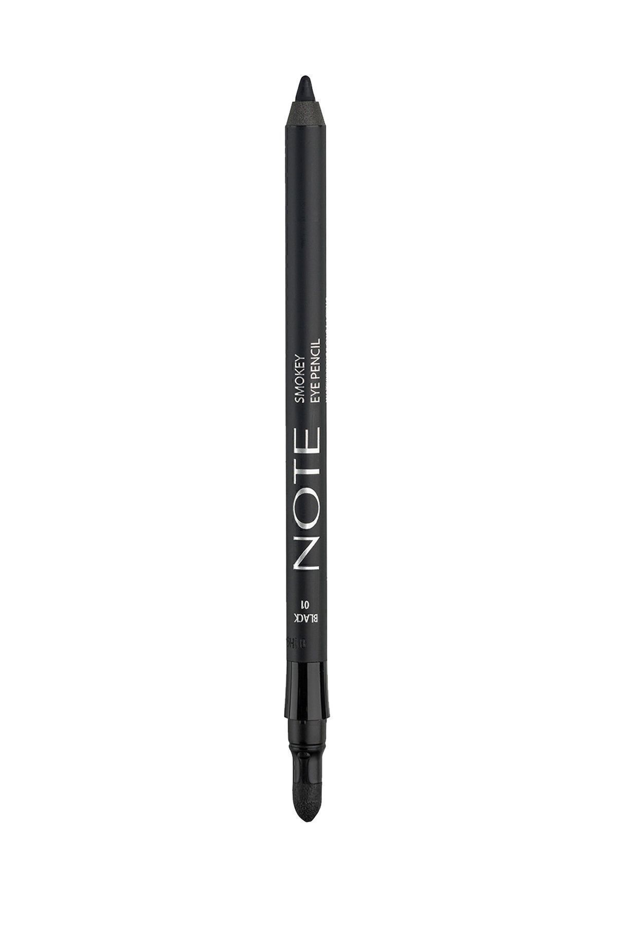 NOTE-Black Smokey Eye Pencil - Waterproof and Waterproof Eye Pencil with Applicator 3