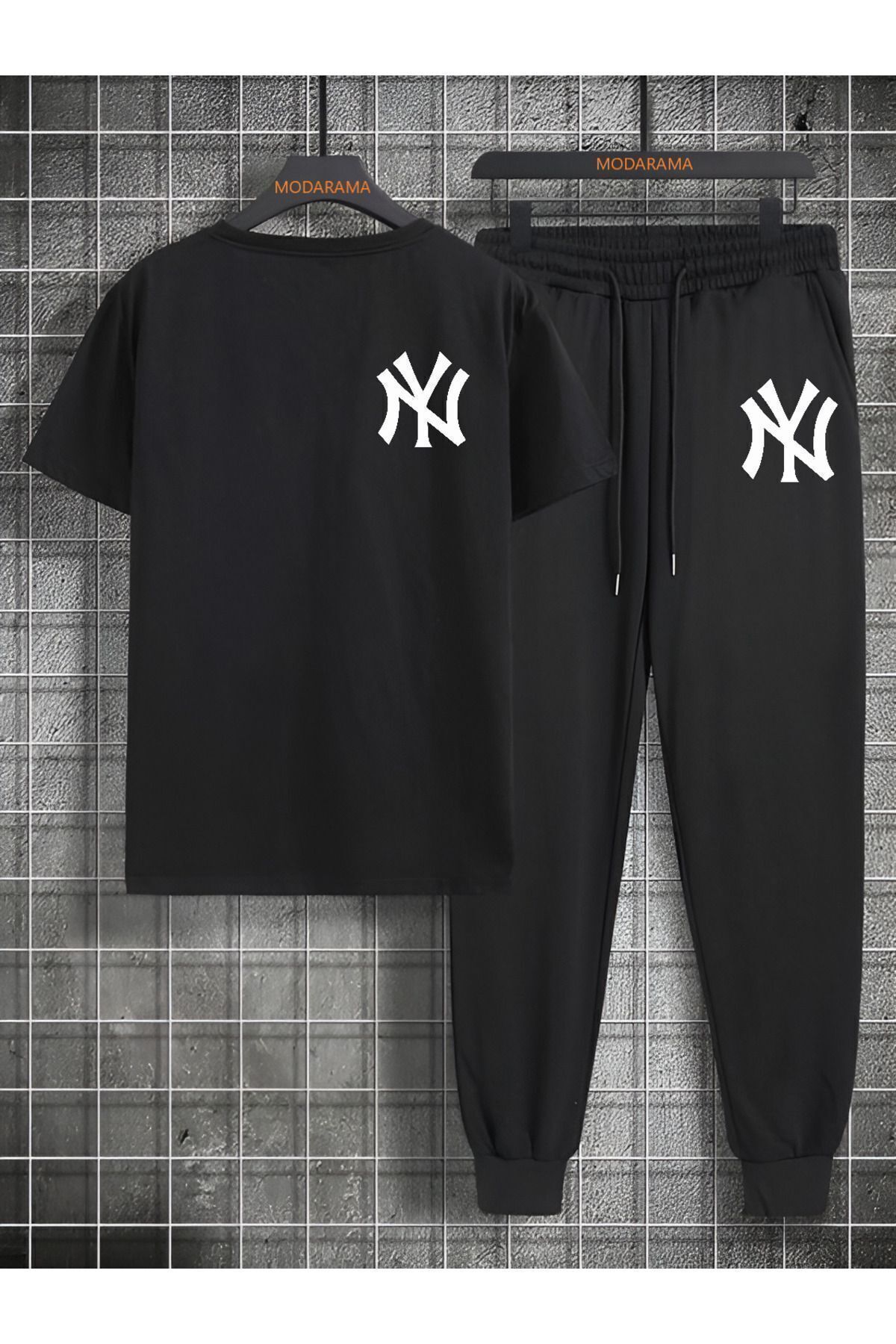 T-Shirt Eşofman takımı NY TASARIM BASKILI