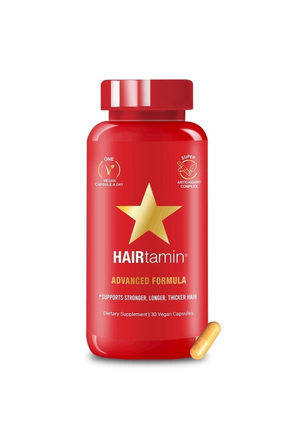 HAIRtamin Advanced Formula 30 Vegan Kapsül - Saç Vitamini