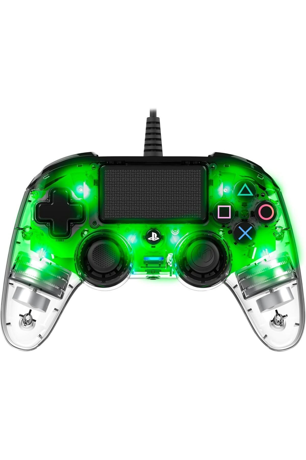 Nacon-Illuminated  Wired Compact Controller for PlayStation 4 - Green 4