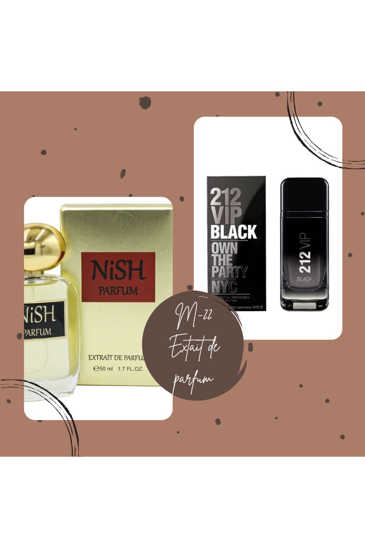 ادکلن زنانه  Nish Parfum extrait de parfum | M-22 اورجینال - تصویر 2