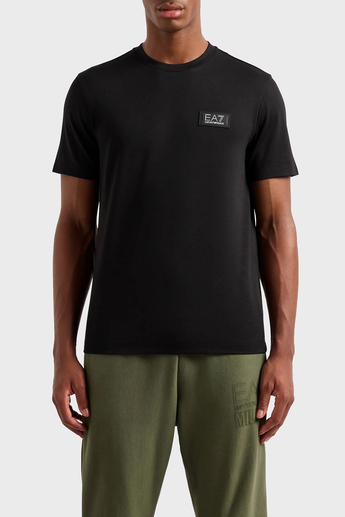 Slim Fit Crew Neck T شرت مردانه تی شرت 3DPT72 PJUJZ 1200 EA7