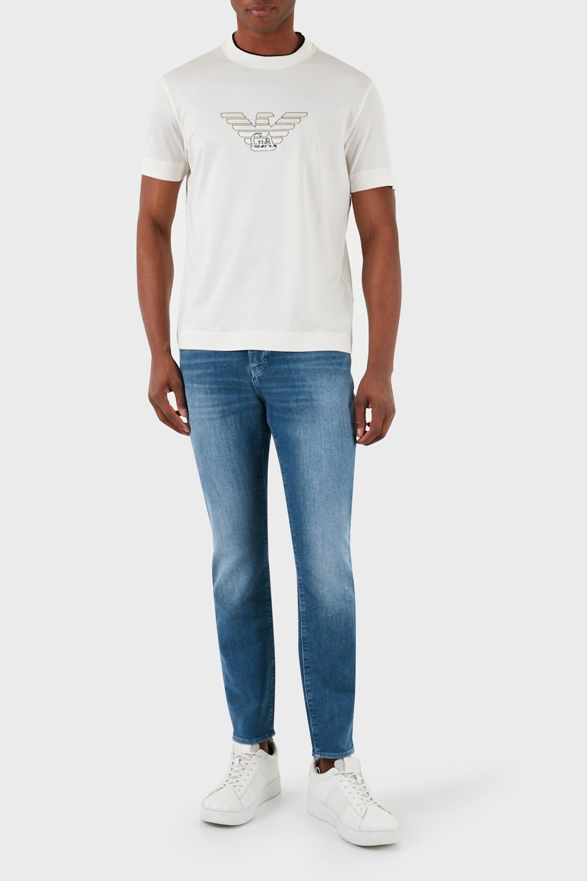 Armani Exchange-J14 Normal Waist Slim Fit Jeans Men's JEANS PANT 3DZJ14 Z1TTZ 25EV 4