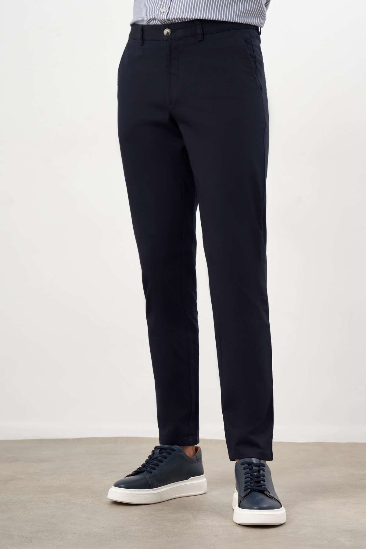 شلوار آبی مردانه NAVY MENS اورجینال Morven