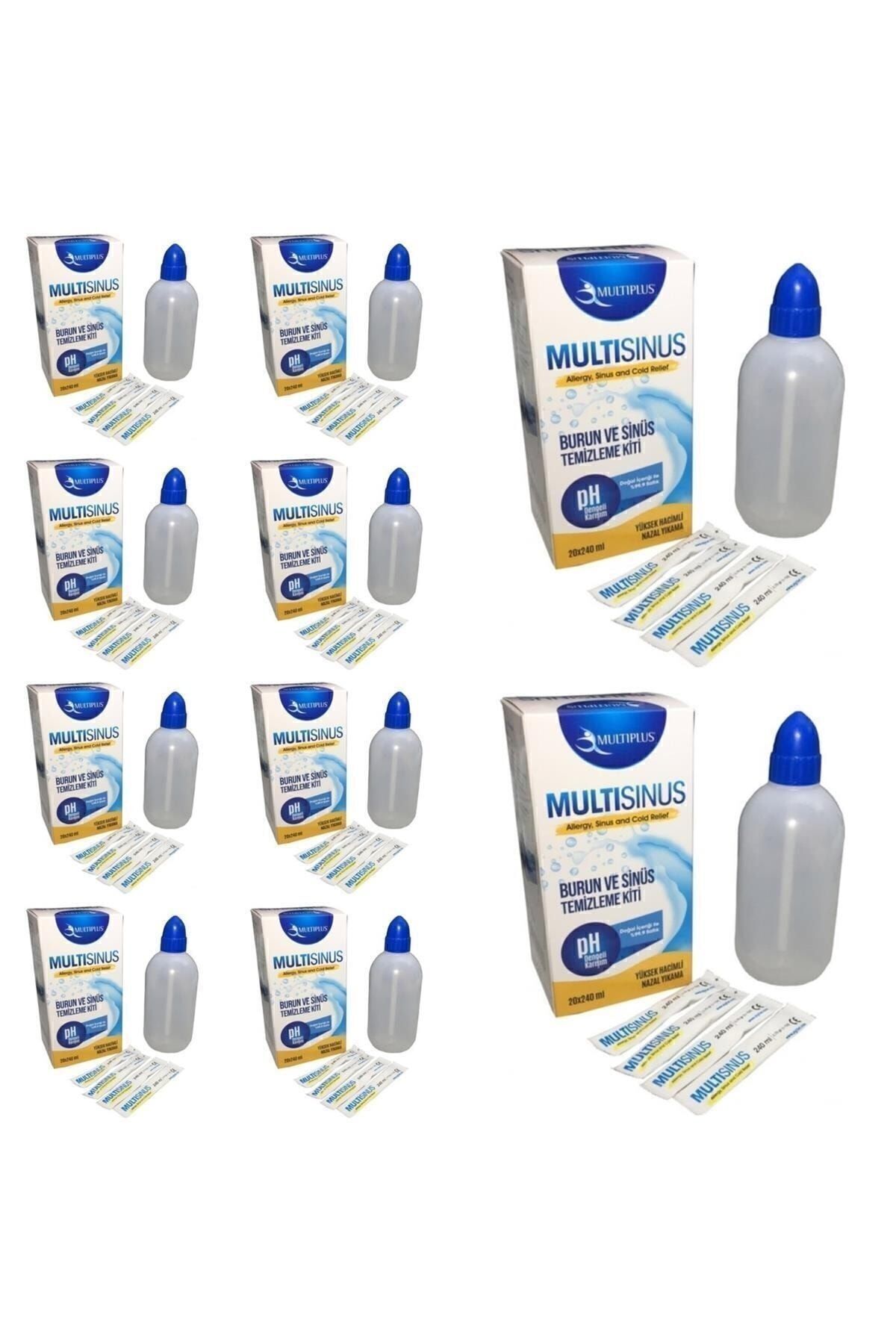 Multiplus-Multi Sine Rinse Nose and Sinus Cleaning Kit - Pack of 10 1