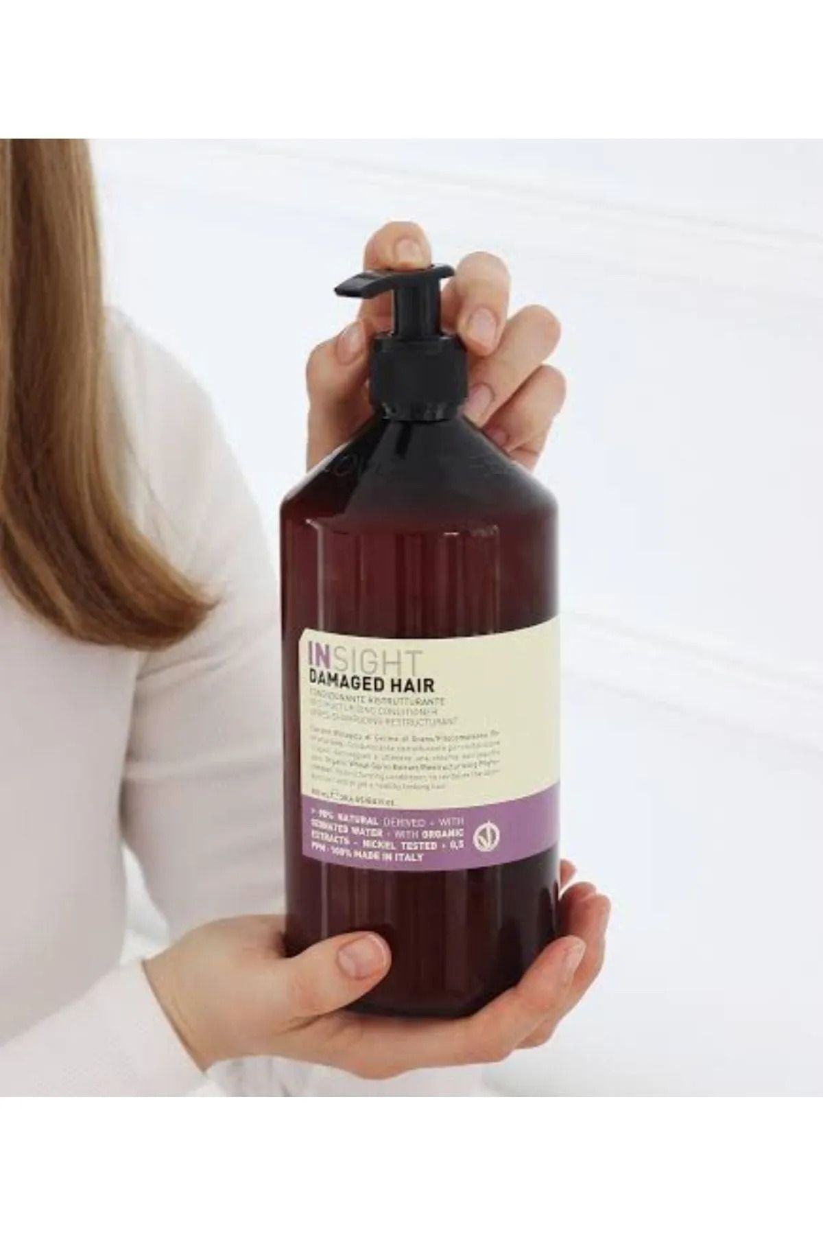 Insight-Damaged Hair Damaged Hair Repair Shampoo 900 Ml 3