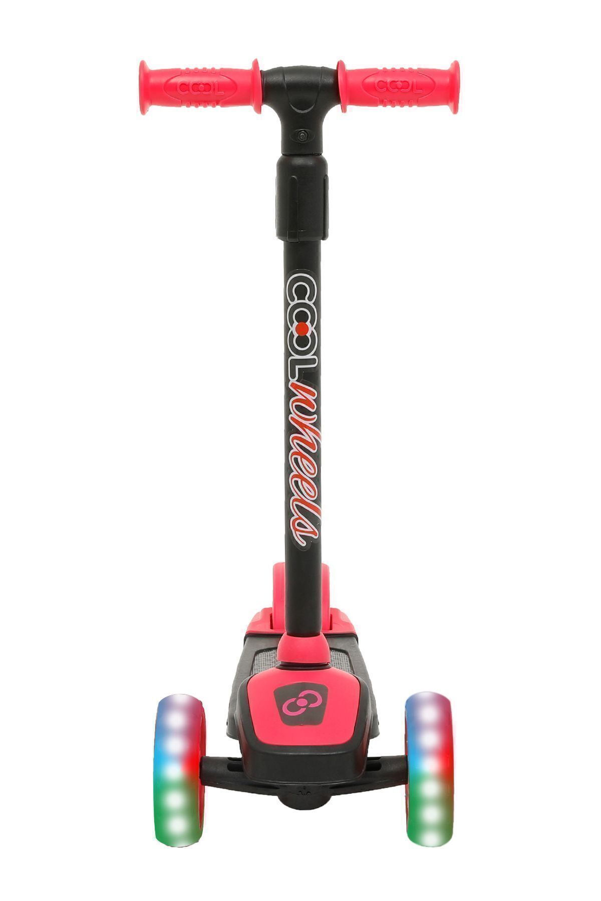 Cool Wheels Twist Led Işıklı 3 Tekerlekli Yükseklik Ayarlı PEMBE Scooter - 2