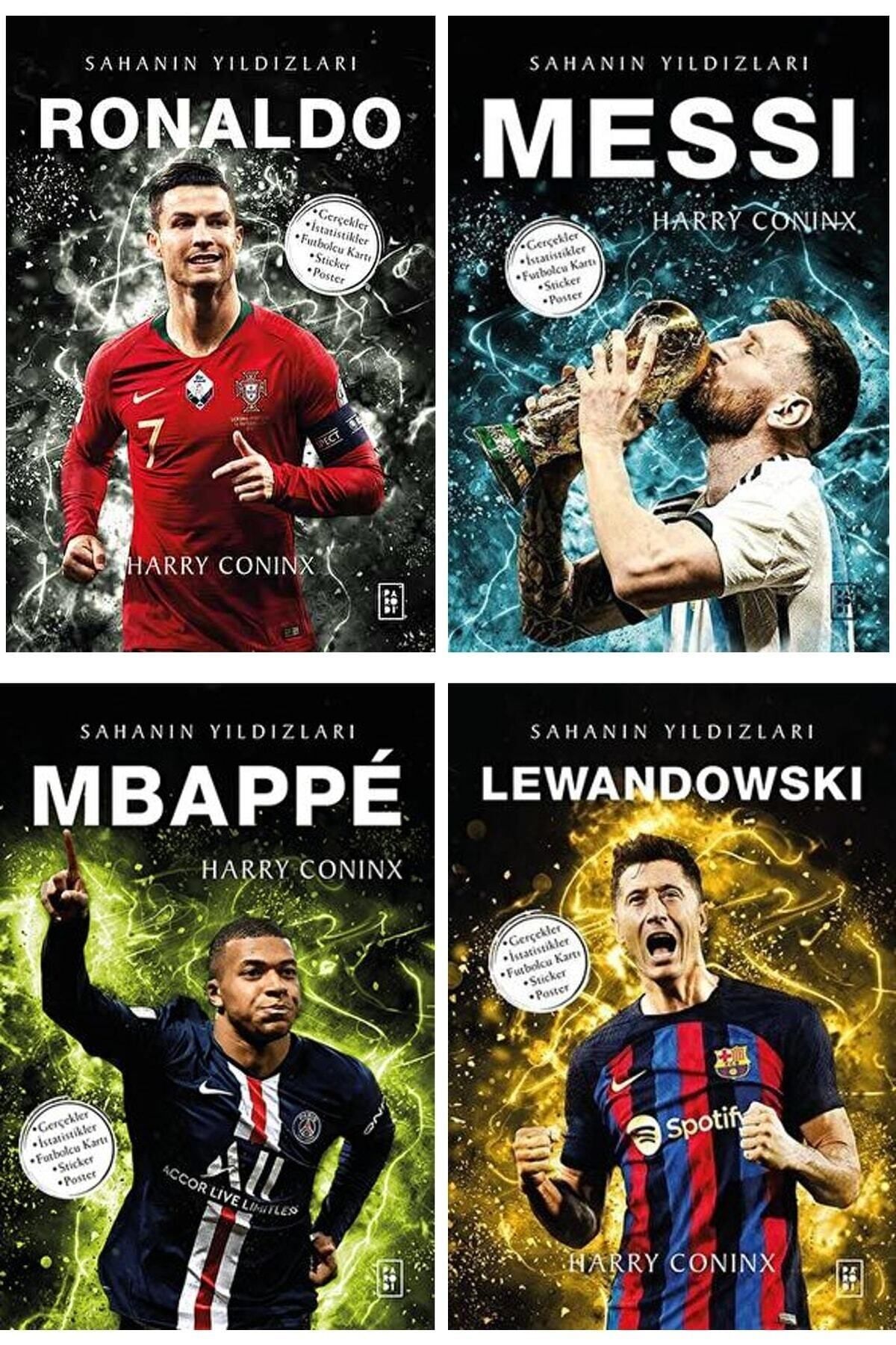 Parodi Yayınları Futbol Sahanın Yıldızları RONALDO - MESSİ