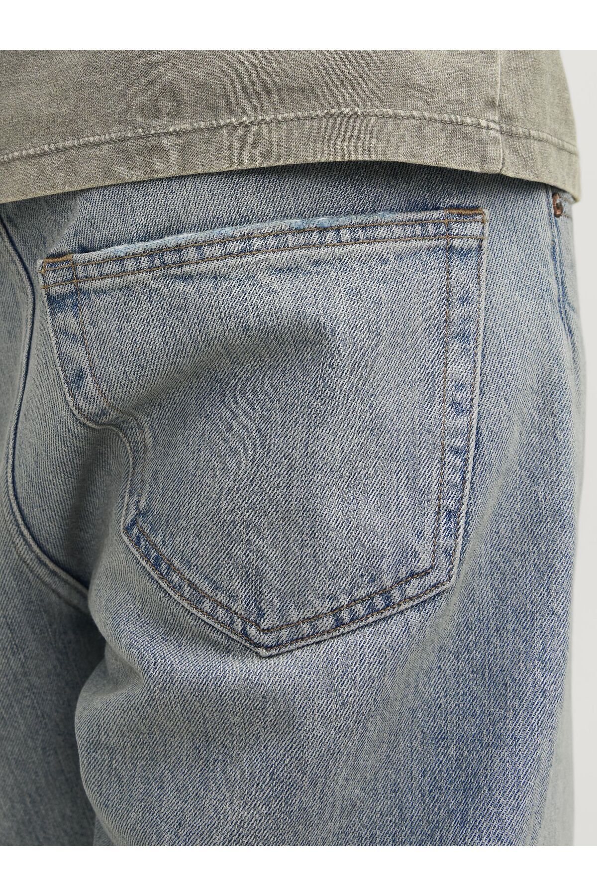 شلوار جین مردانه راسته فاق نرمال | جک اند جونز Jack & Jones 12262929 - تصویر 6