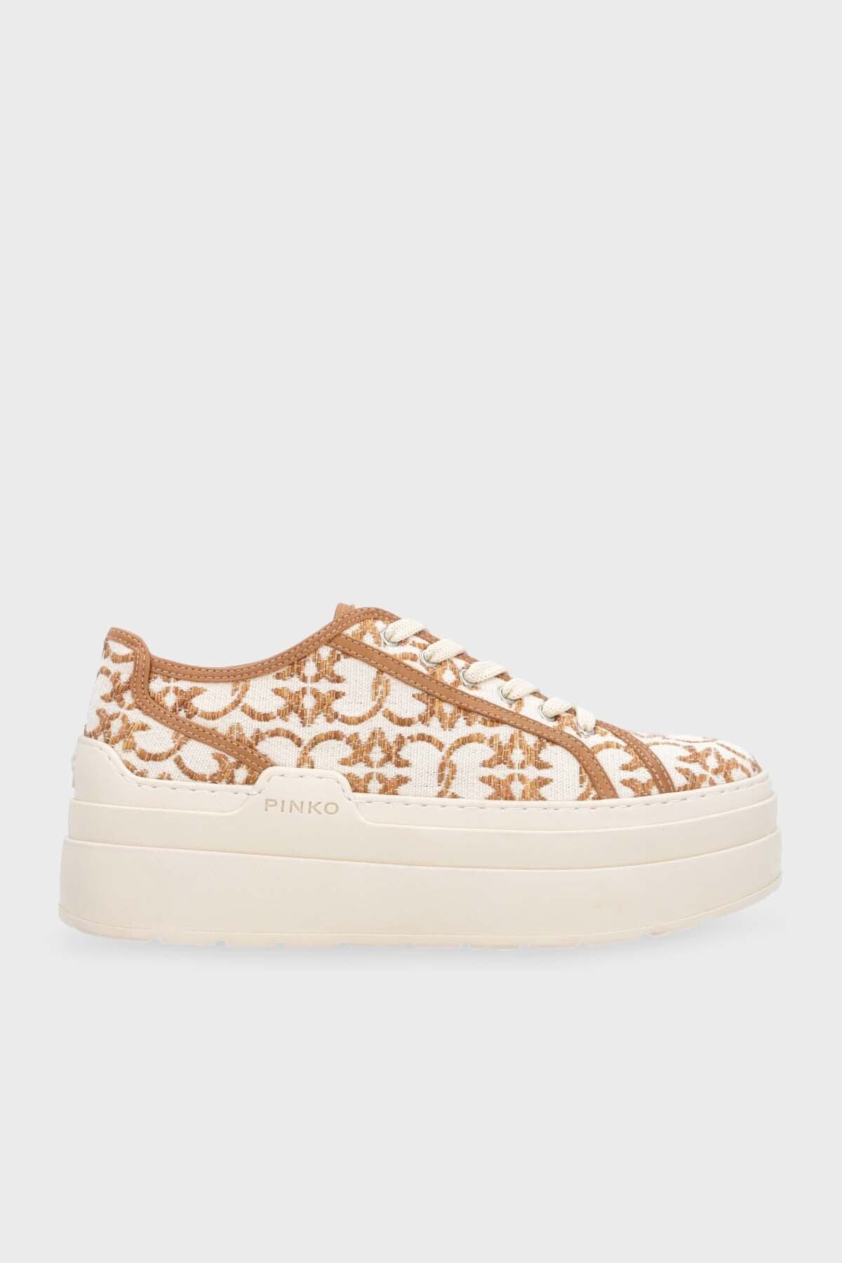 کفش کتانی پلتفرم Pinko SHOES SS0013T006N63 PİNKO
