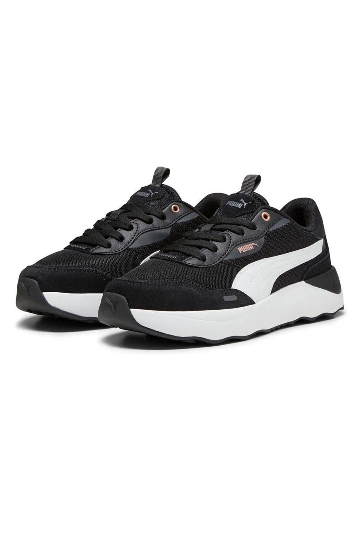 اسنیکر مشکی زنانه کفش های روزانه اورجینال Puma