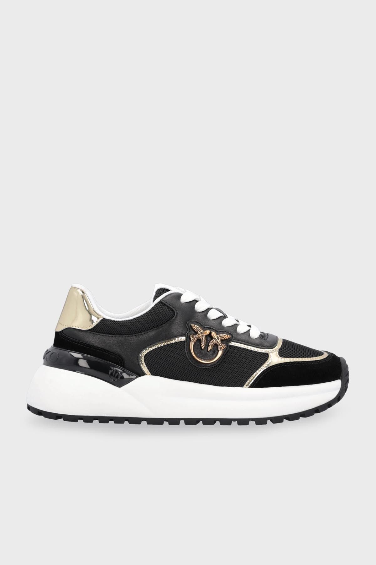 کفش کتانی چرمی لوگوی Pinko SHOES SS0019 P027 DV5 PİNKO
