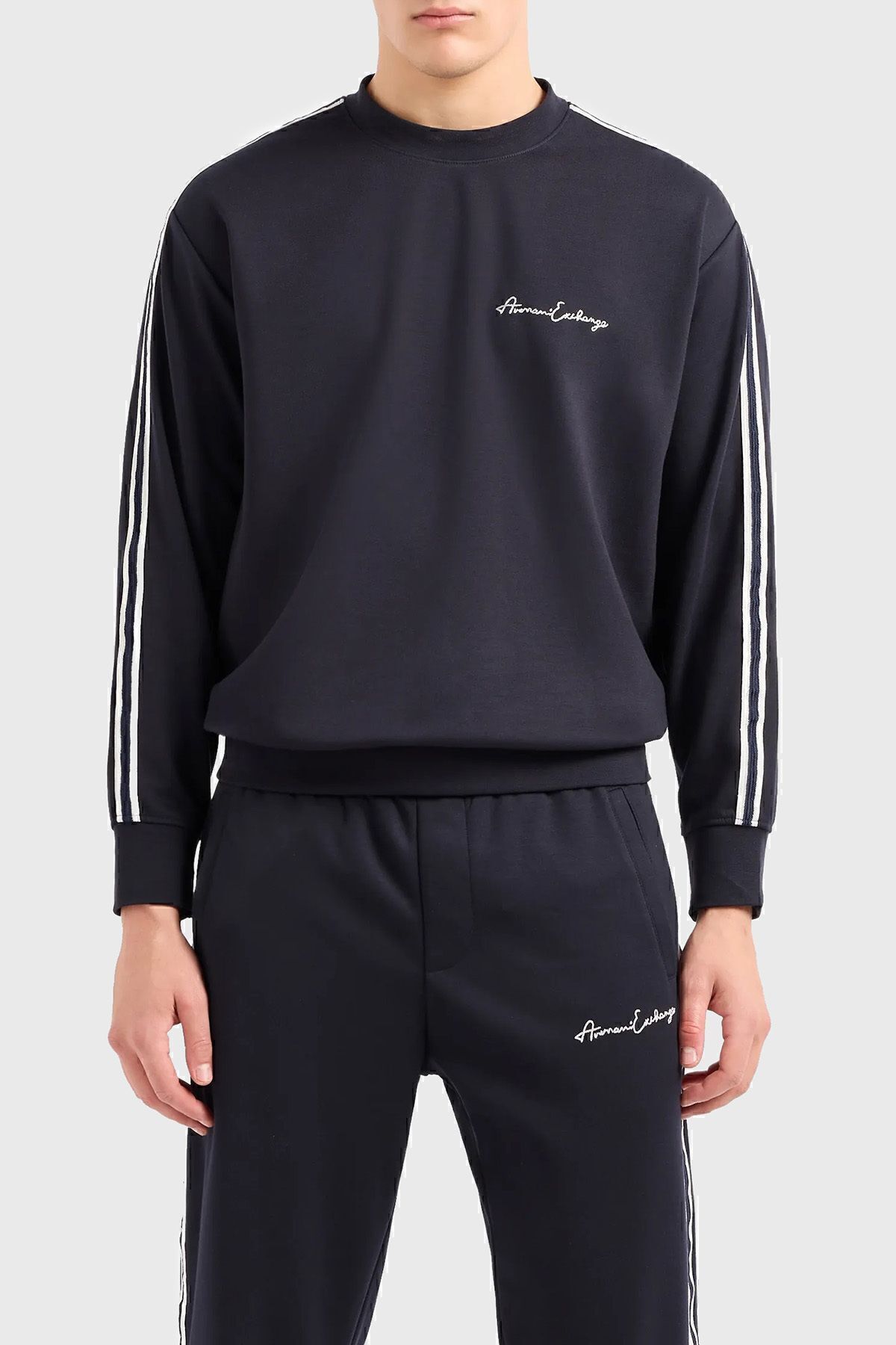 Sweat مردانه SWEAT 8NZMSG Z9N1Z 1510 Crew Neck Regular Fit Sweat Armani Exchange