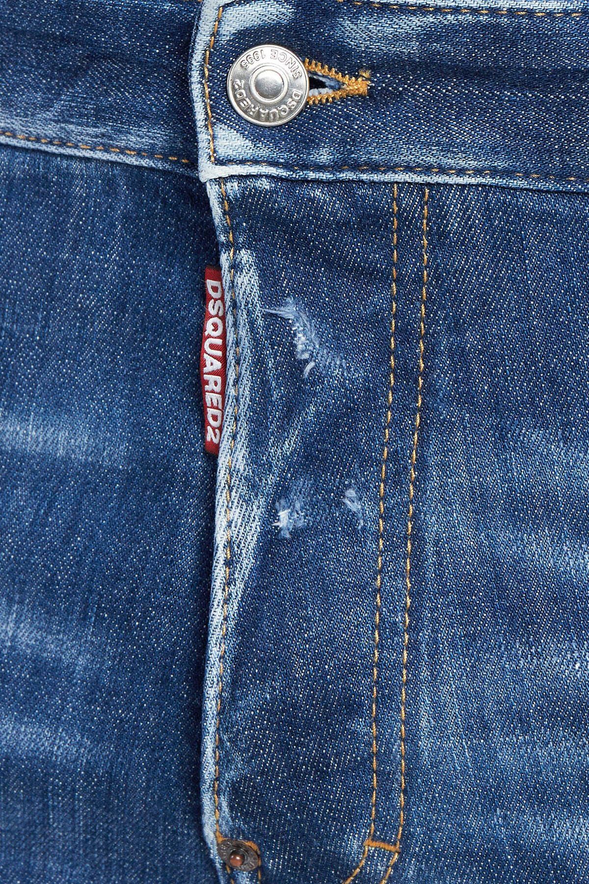 شلوار جین آبی مردانه مناسب 470 اورجینال DSquared2