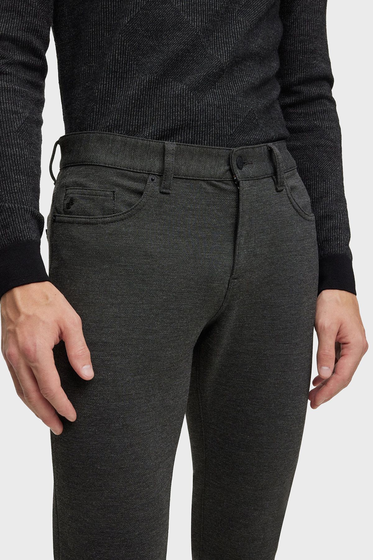 شلوار جین خاکستری مردانه Slim Fit 029 BOSS