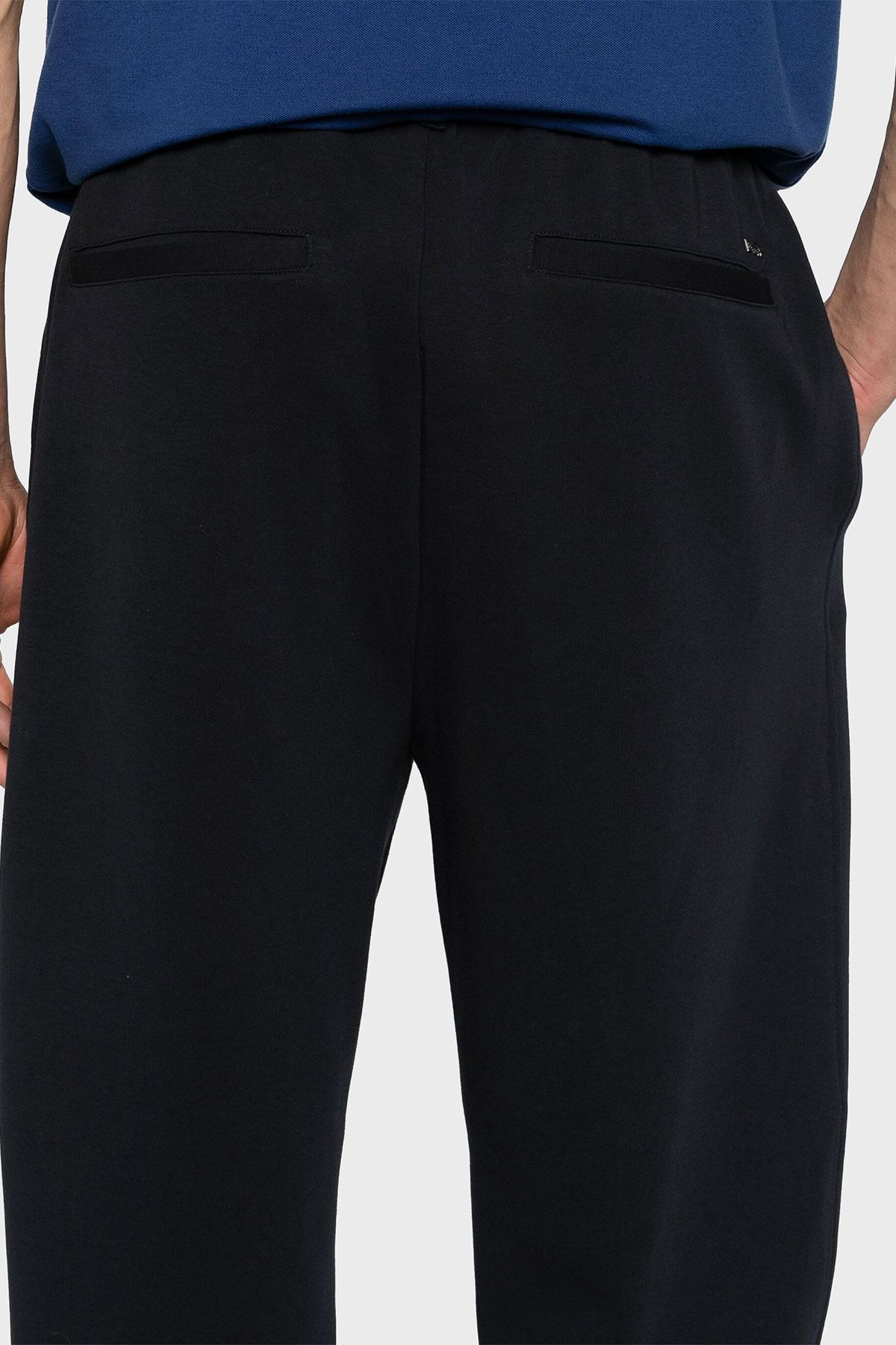 شلوار مشکی مردانه مناسب پنبه جوگگر 0999 Emporio Armani