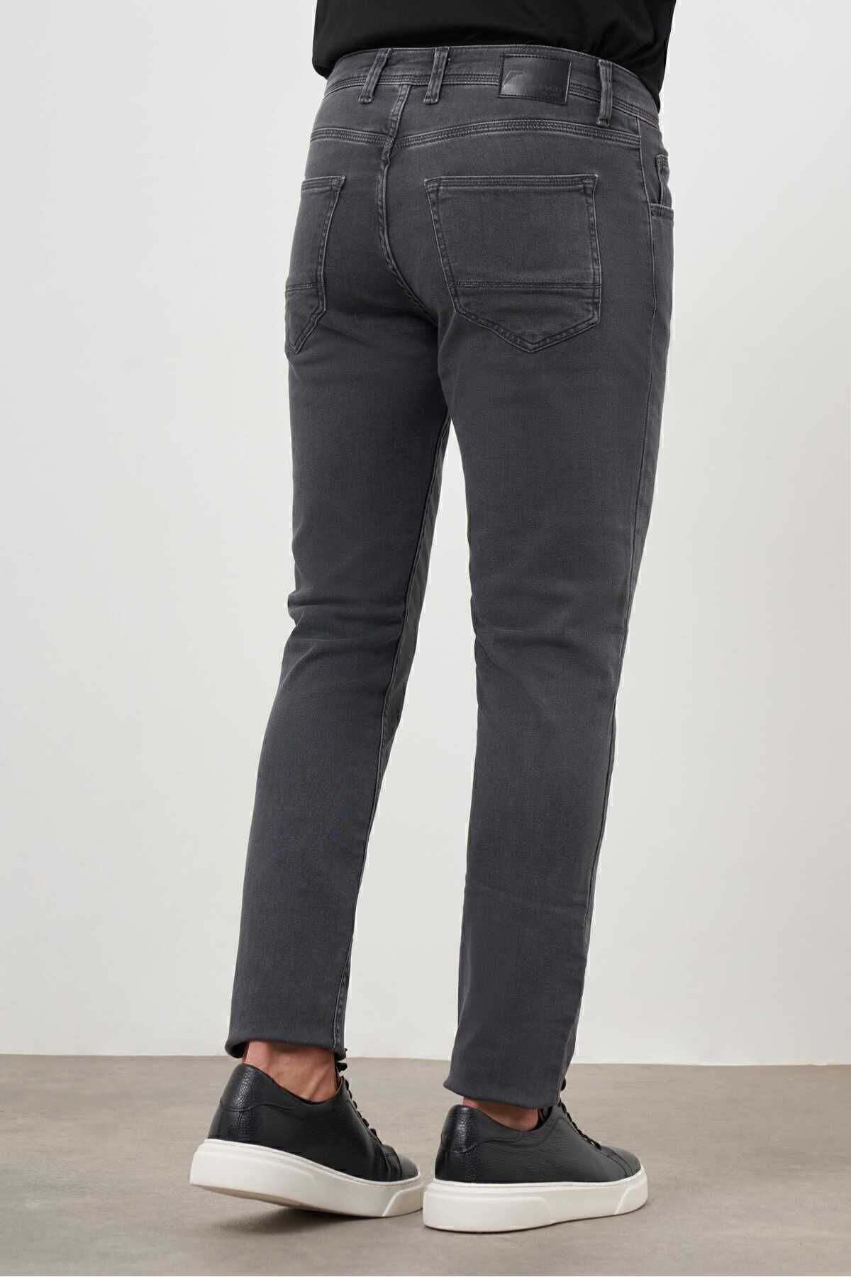 شلوار خاکستری مردانه جین 5 CEP SLIM FIT JEAN Morven