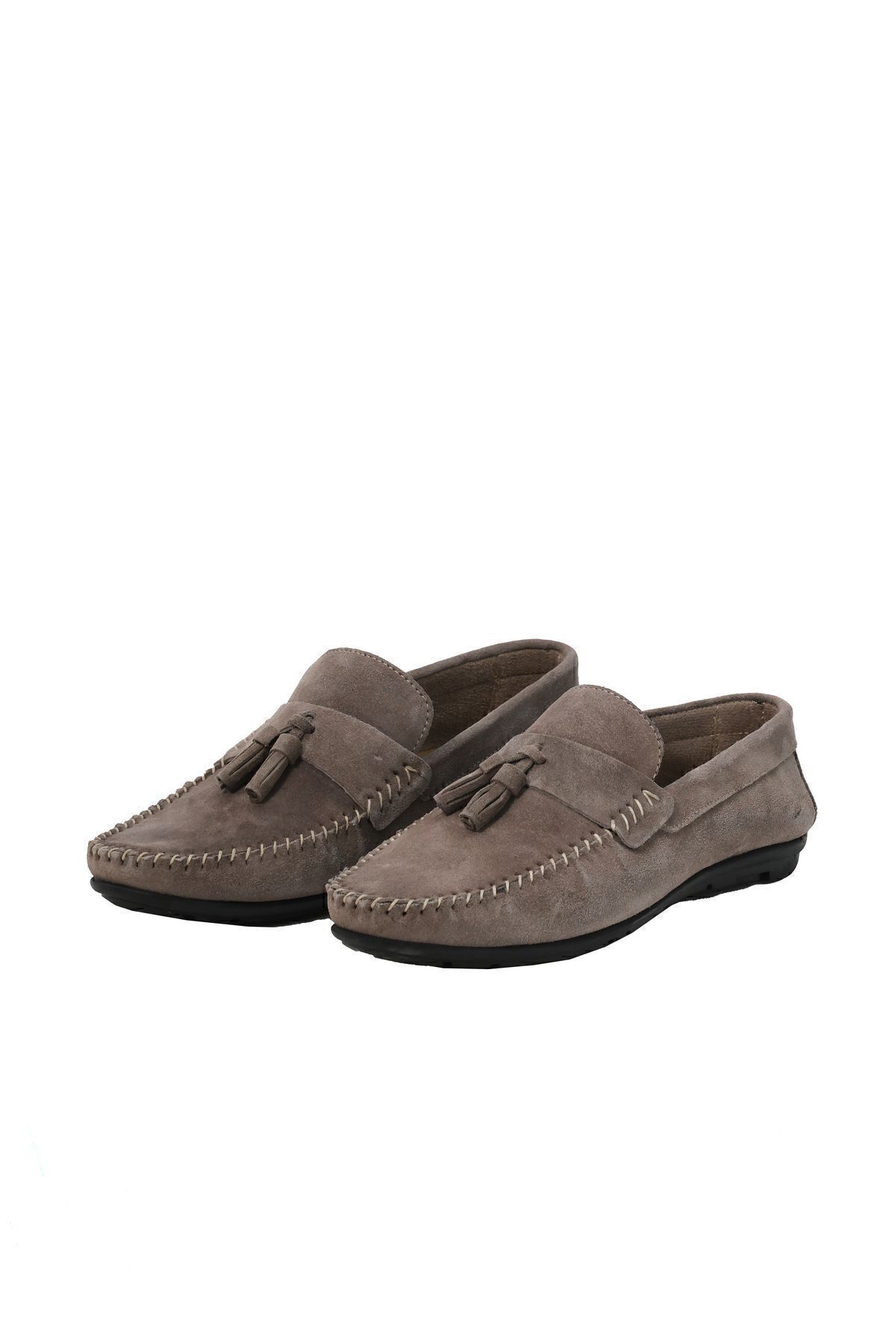 Morven-Încălțăminte casual de piele de căprioară de vară bej pentru bărbați 7