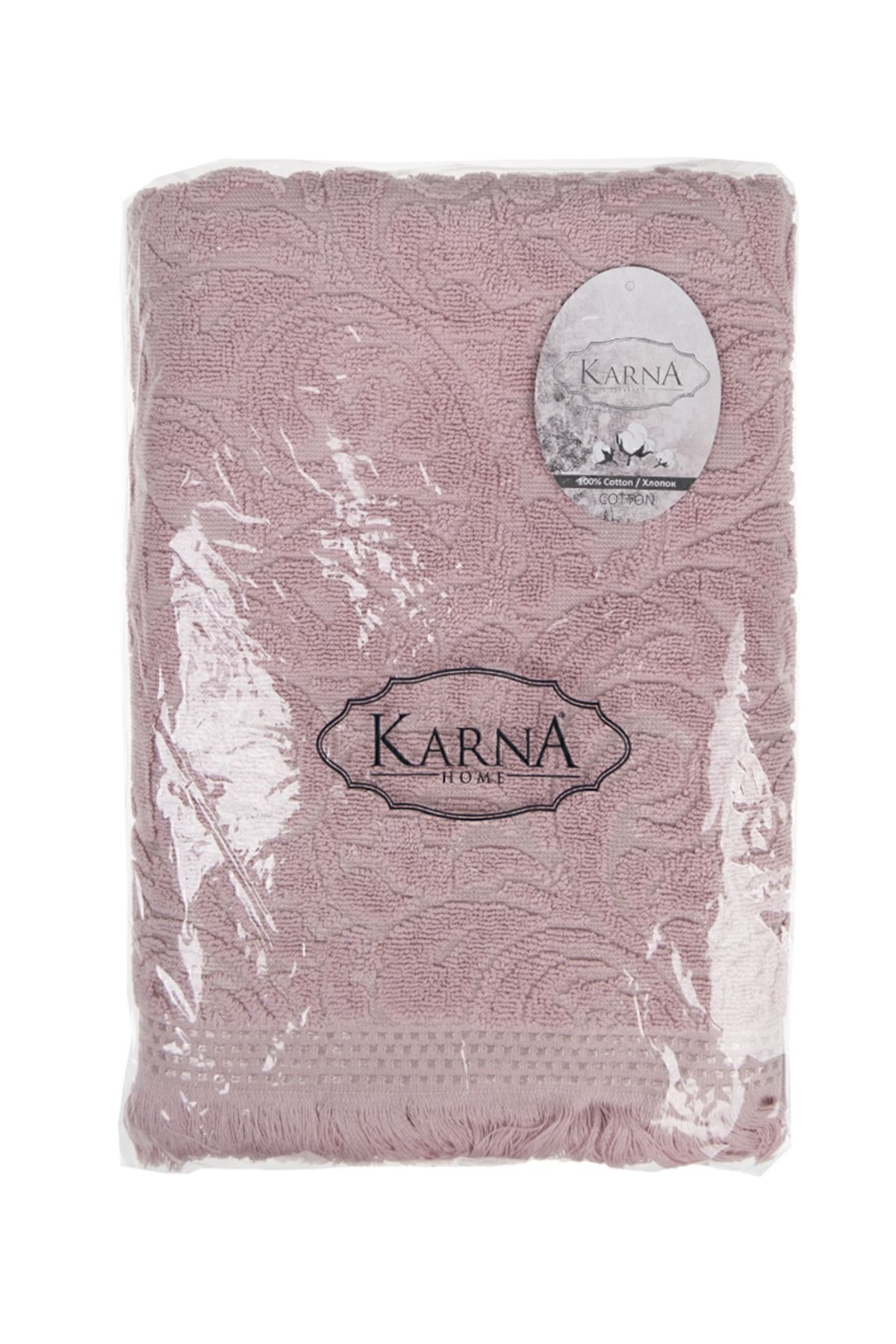 حوله آشپزخانه سفید ESRA JACQUARD با 50x90 سانتی متر Karna Home