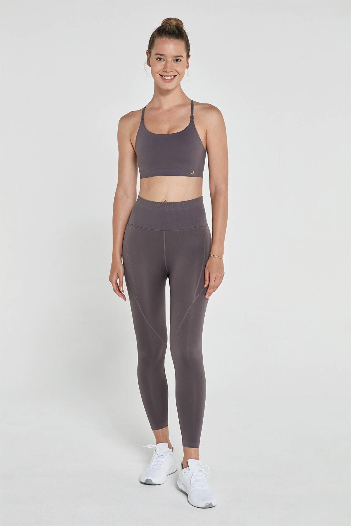 Jerf-Pine High Waist & Gathering Tights Mink 2
