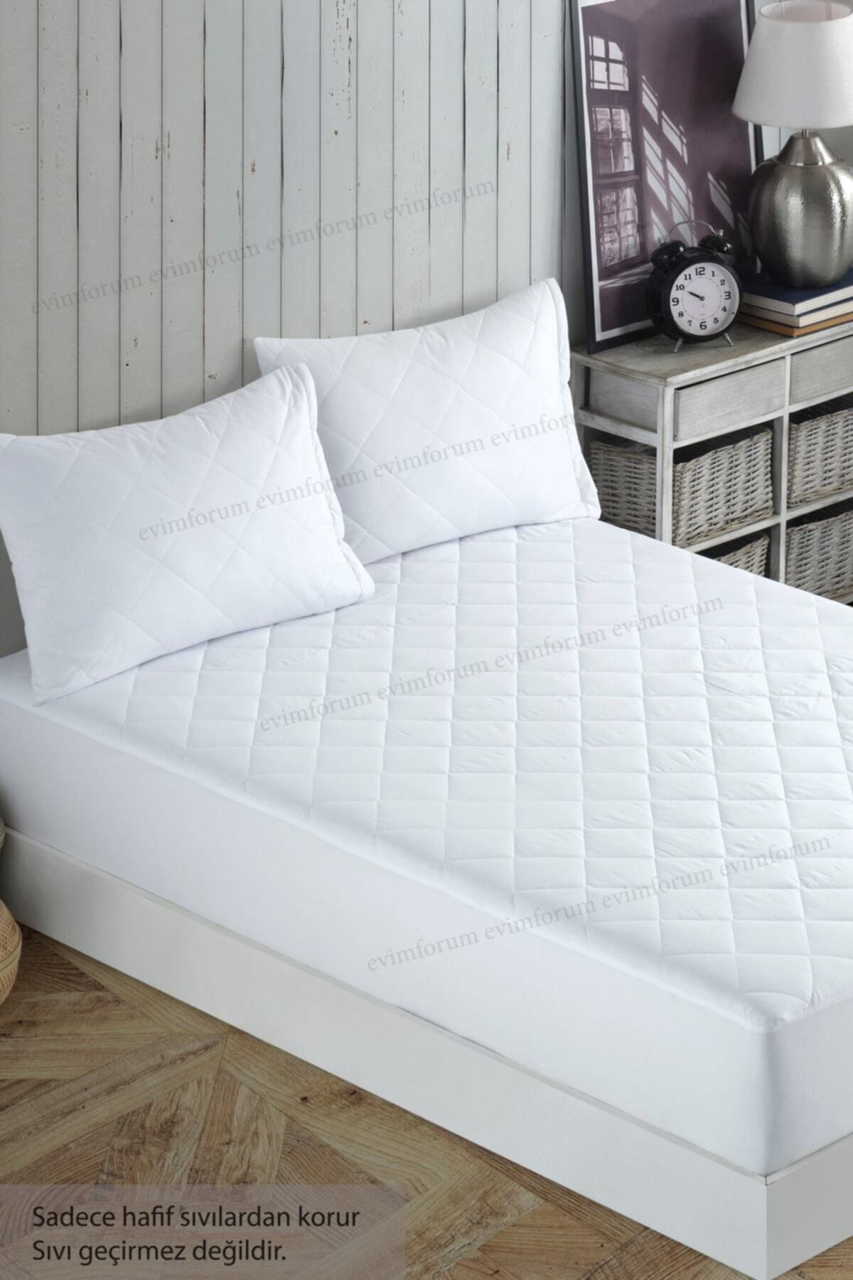 Adelya Comfort Quilted Mattress Protector Fitted Undersheet 10 Different Sizes