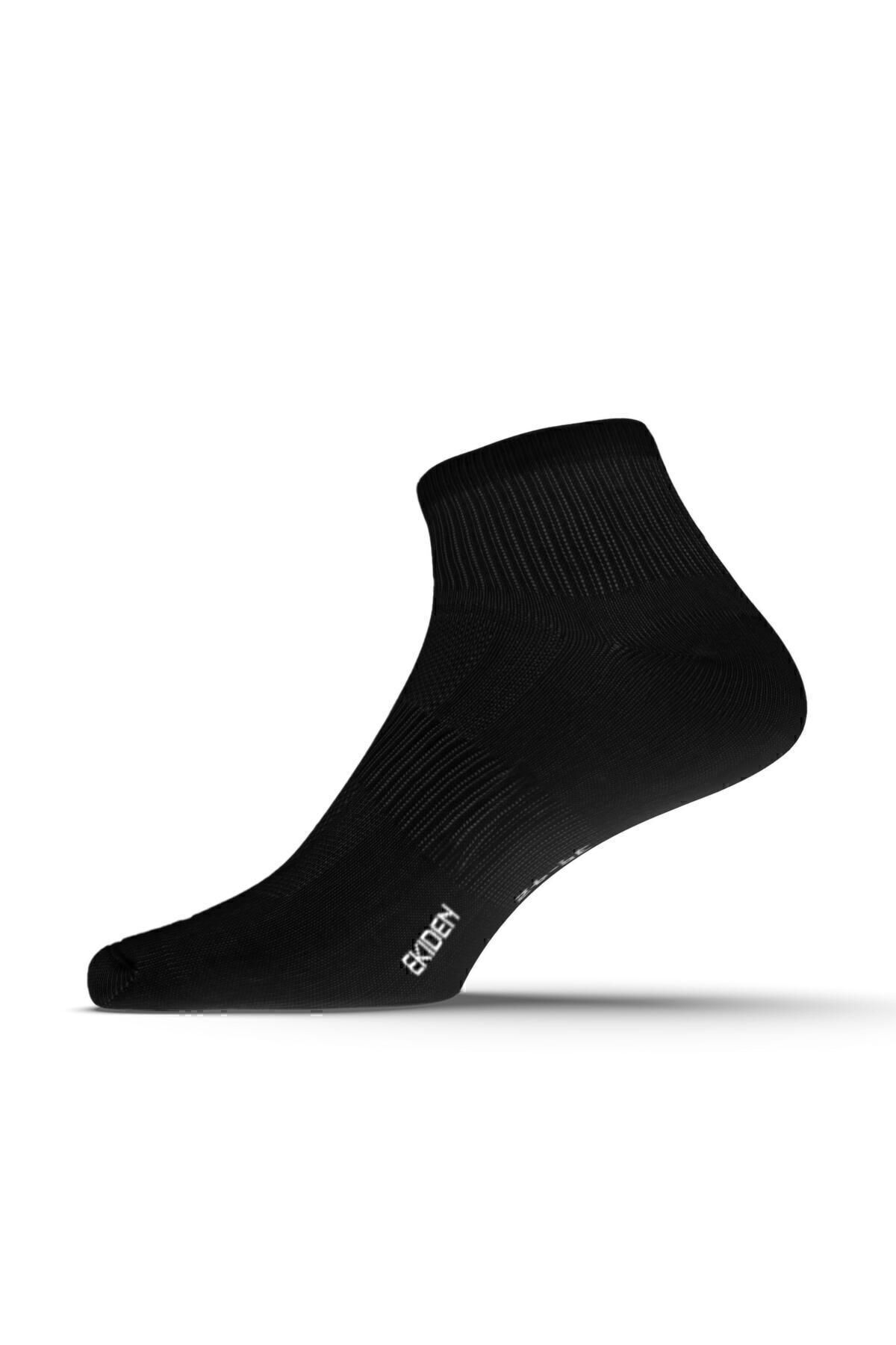 Kiprun Siyah Çorap / Koşu - 3li Paket - Run100