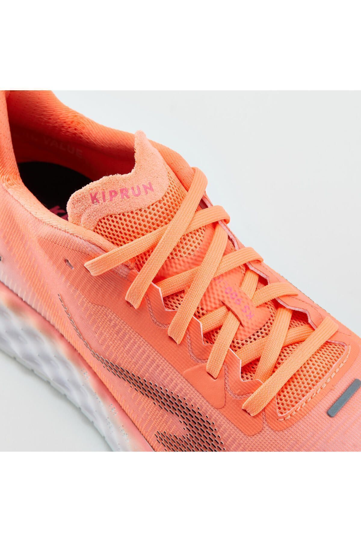 کفش دو و تمرین سفید زنانه كفش كتانى دويدن مدل Kiprun ks500 light Decathlon