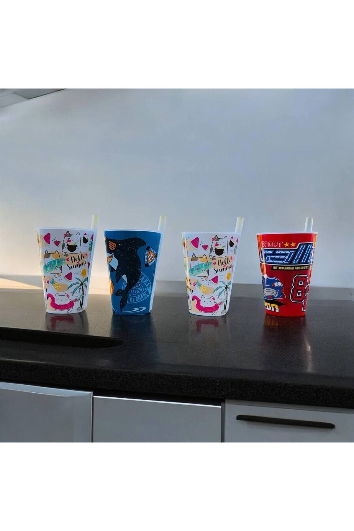 Metler PP Pipetli Bardak 400 ml / Bebek Bardak / Çocuk Bardak 2 Adet fotoğrafı 3 (önizleme)