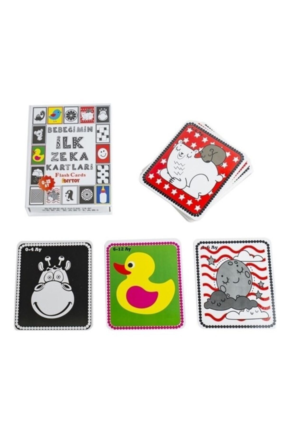 Diytoy Bebeğimin Ilk Zeka Kartları (flash Cards) fotoğrafı 4 (önizleme)