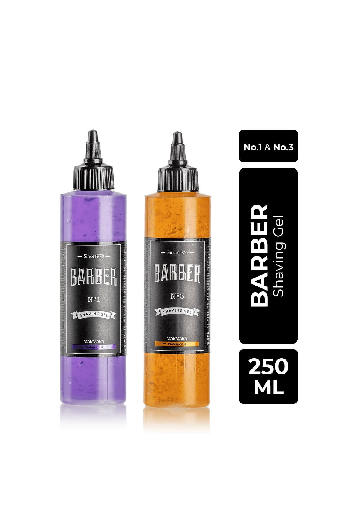 Barber Tıraş Jeli 2x250 Ml No.1 Ve No.3
