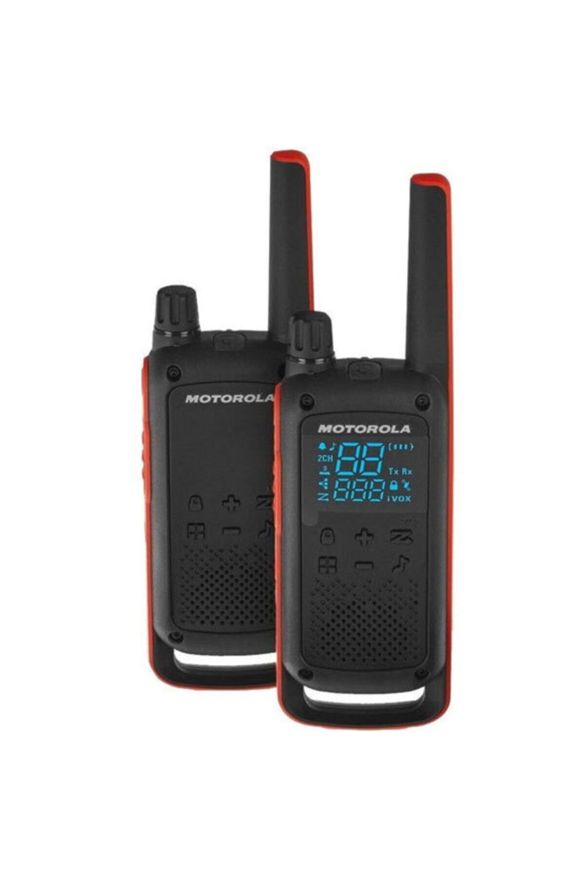 Motorola Tlkr-t82 10 Km Siyah Pmr El Telsizi 2li Paket