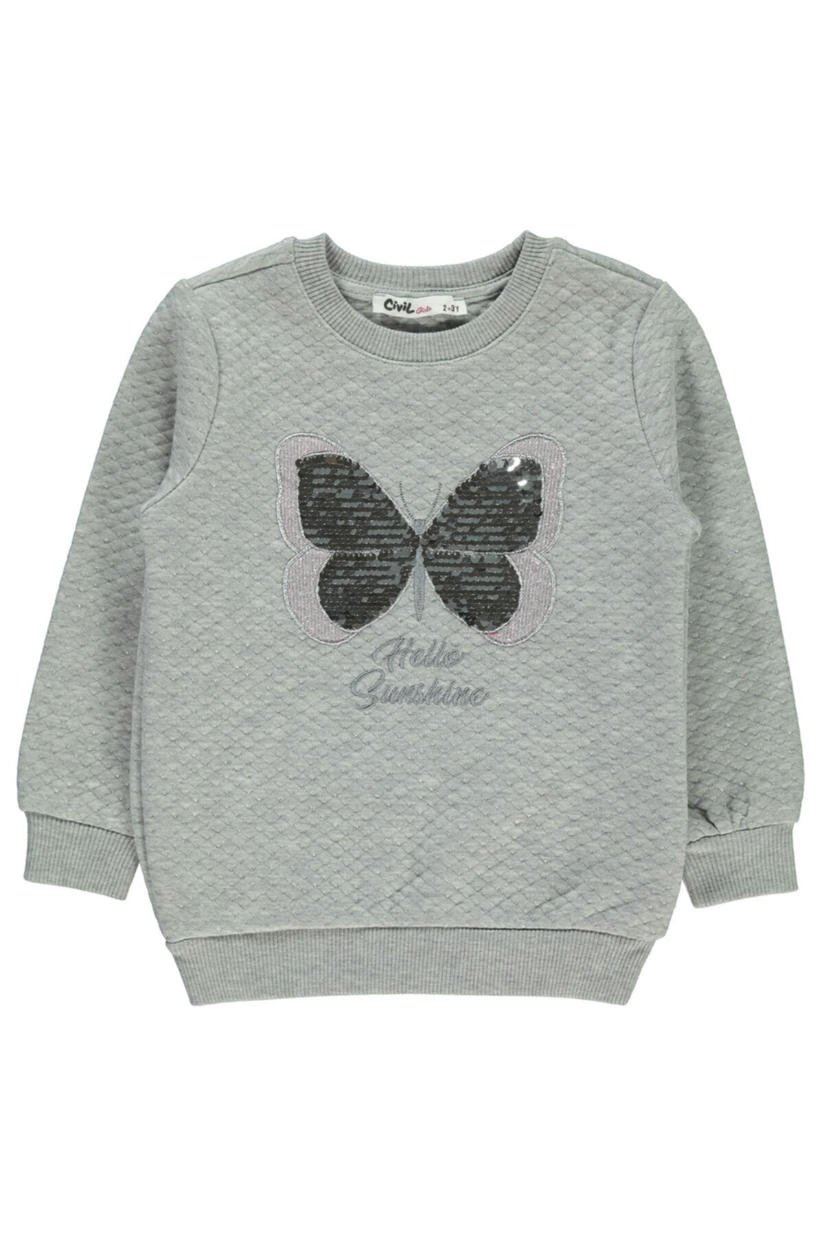 Kız Çocuk Sweatshirt 2-5 Yaş Grimelanj