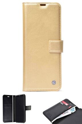 Xiaomi Redmi 9c Mıknatıslı Kapaklı Cüzdanlı Gold Deluxe Kılıf cüzdan-kılıf-39