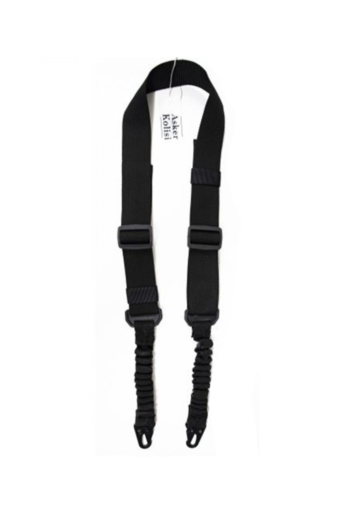 Genel Markalar Siyah Yaylı Çift Nokta Askı Kayışı - Askeri Avcı Malzeme