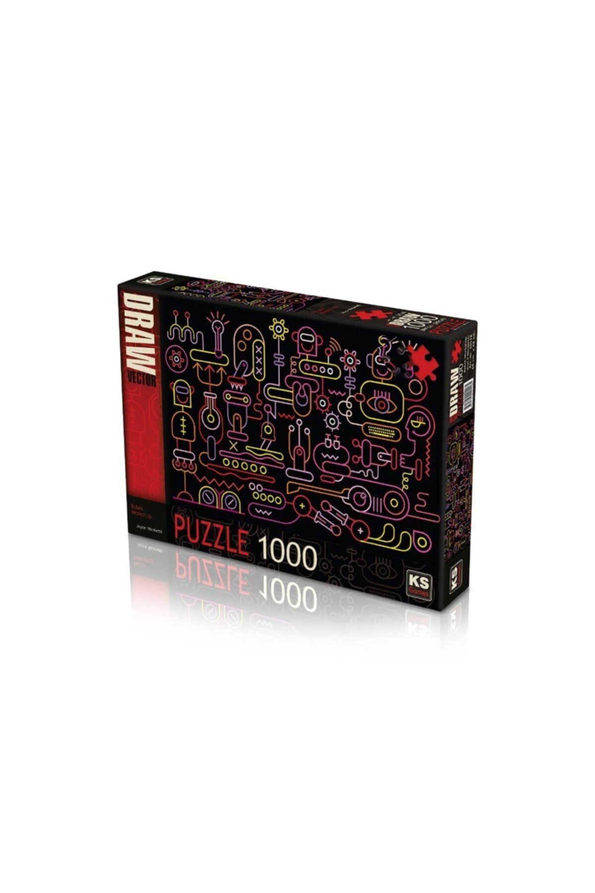 Ks Puzzle Ks Robot Workshop 1000 Parça Puzzle