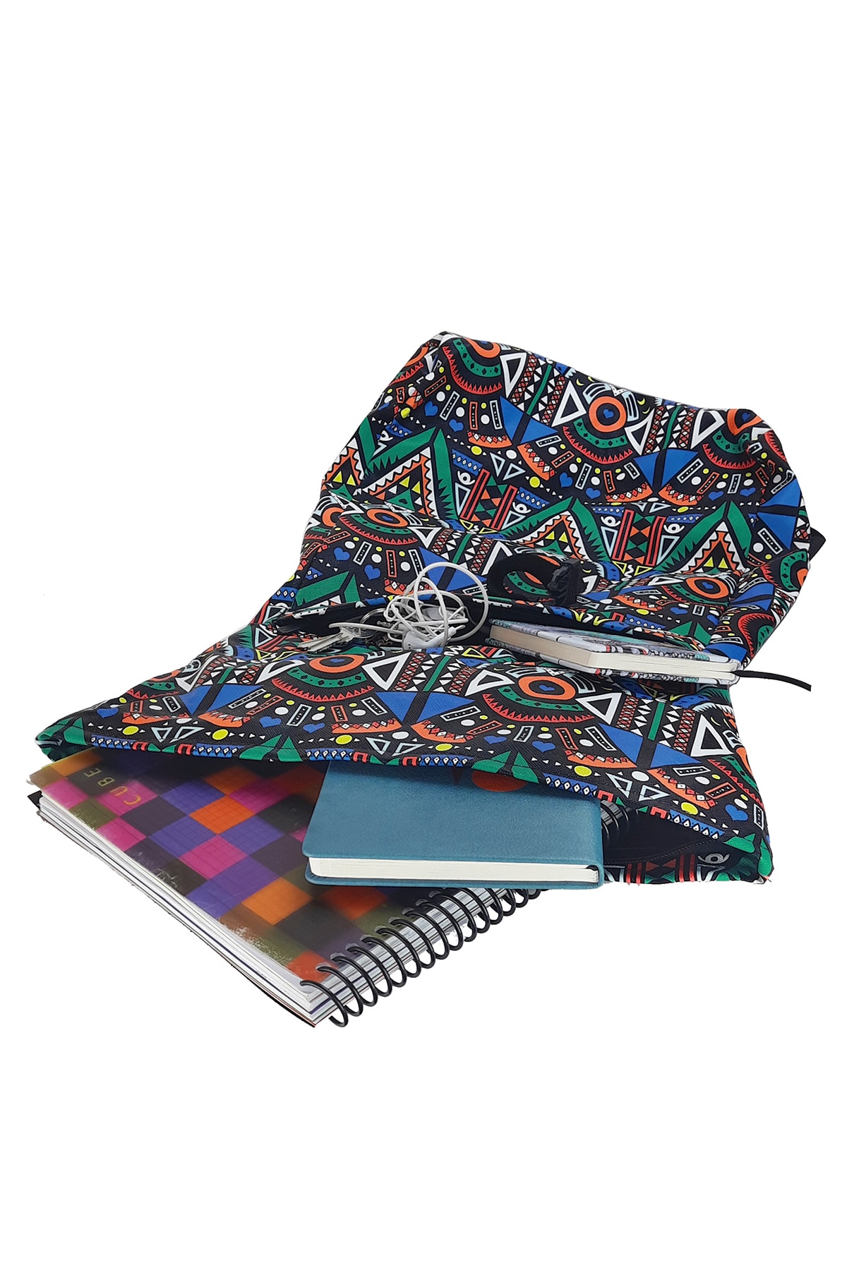 کوله پشتی زنانه آبی Perabags | S0566 اورجینال - تصویر 3