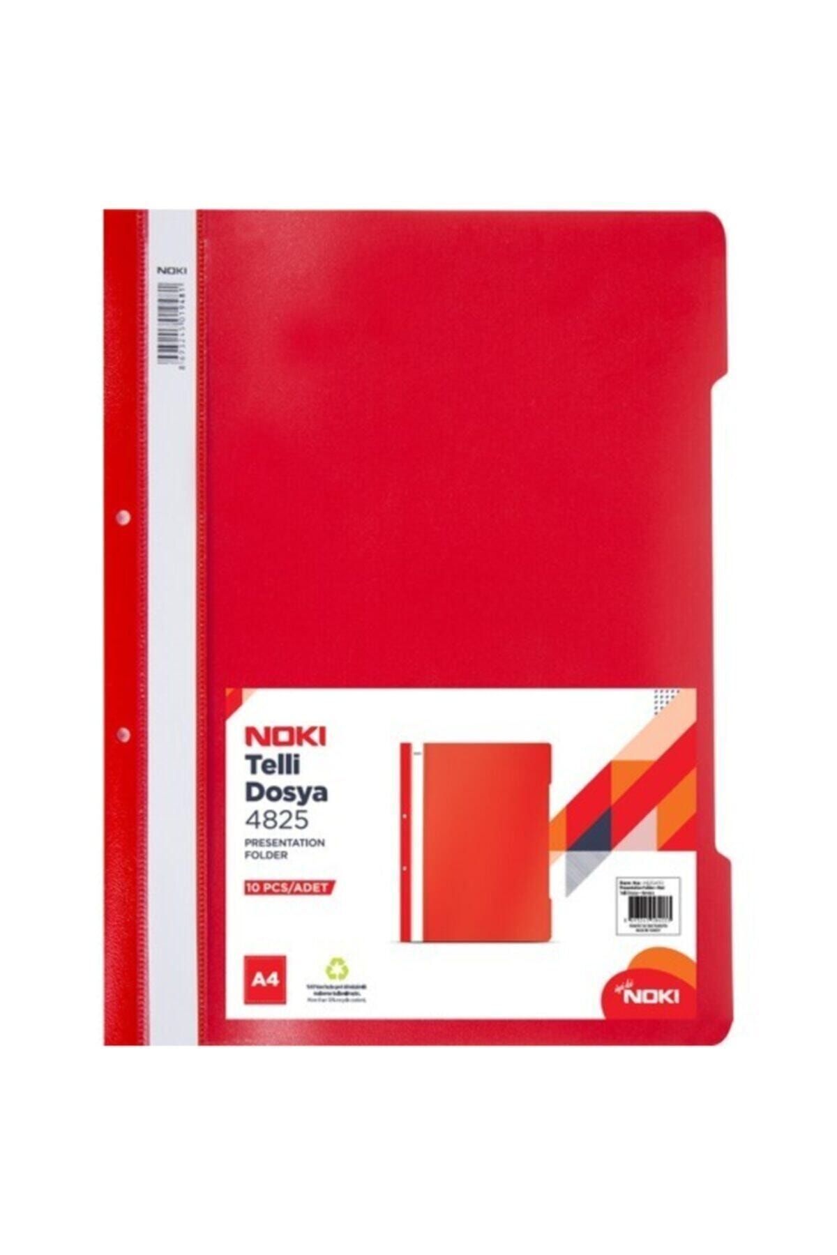Noki-ملف سلكي Pls A4 Eco Red 50 ملف سلكي 2