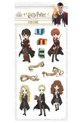 Sticker Harry Potter Lisanslı Etiket Özel Tasarım 156 10 18