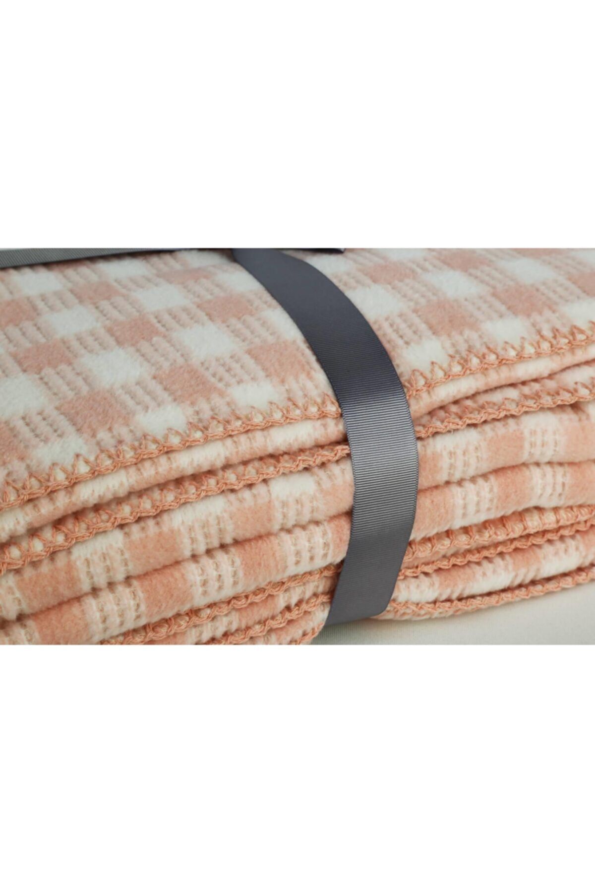 Dinarsu-Βαμβακερή κουβέρτα 200x220 Bella Pink Διπλή Διπλή Στρώση 3