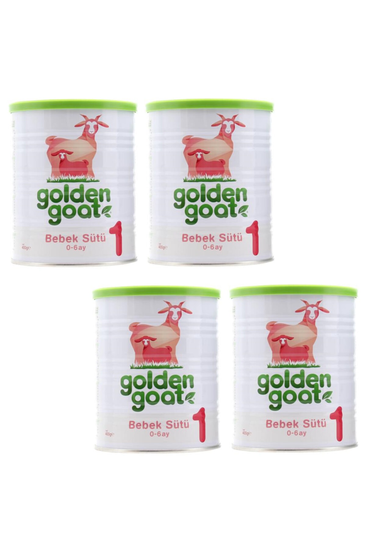Golden Goat 1 Keçi Sütü Bazlı Bebek Sütü 400 gr 4 Lü Paket