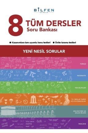 Bilfen Yayınları 8. Sınıf Tüm Dersler Soru Bankası alokitabevi-776
