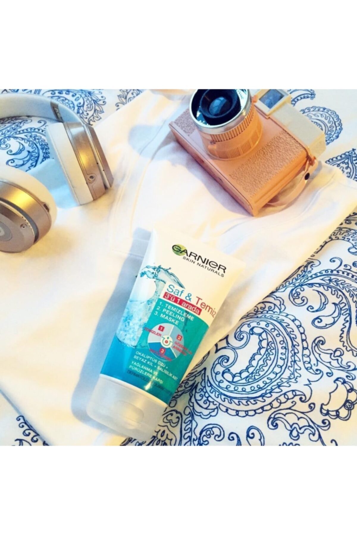 ماسک 150 میلی‌لیتری Saf & Temiz 3 در 1 + فوم شستشوی صورت 150 میلی‌لیتری Nivea مدل Canlandırıcı