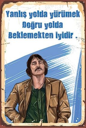 Behzat Ç Retro Ahşap Poster atc420-574