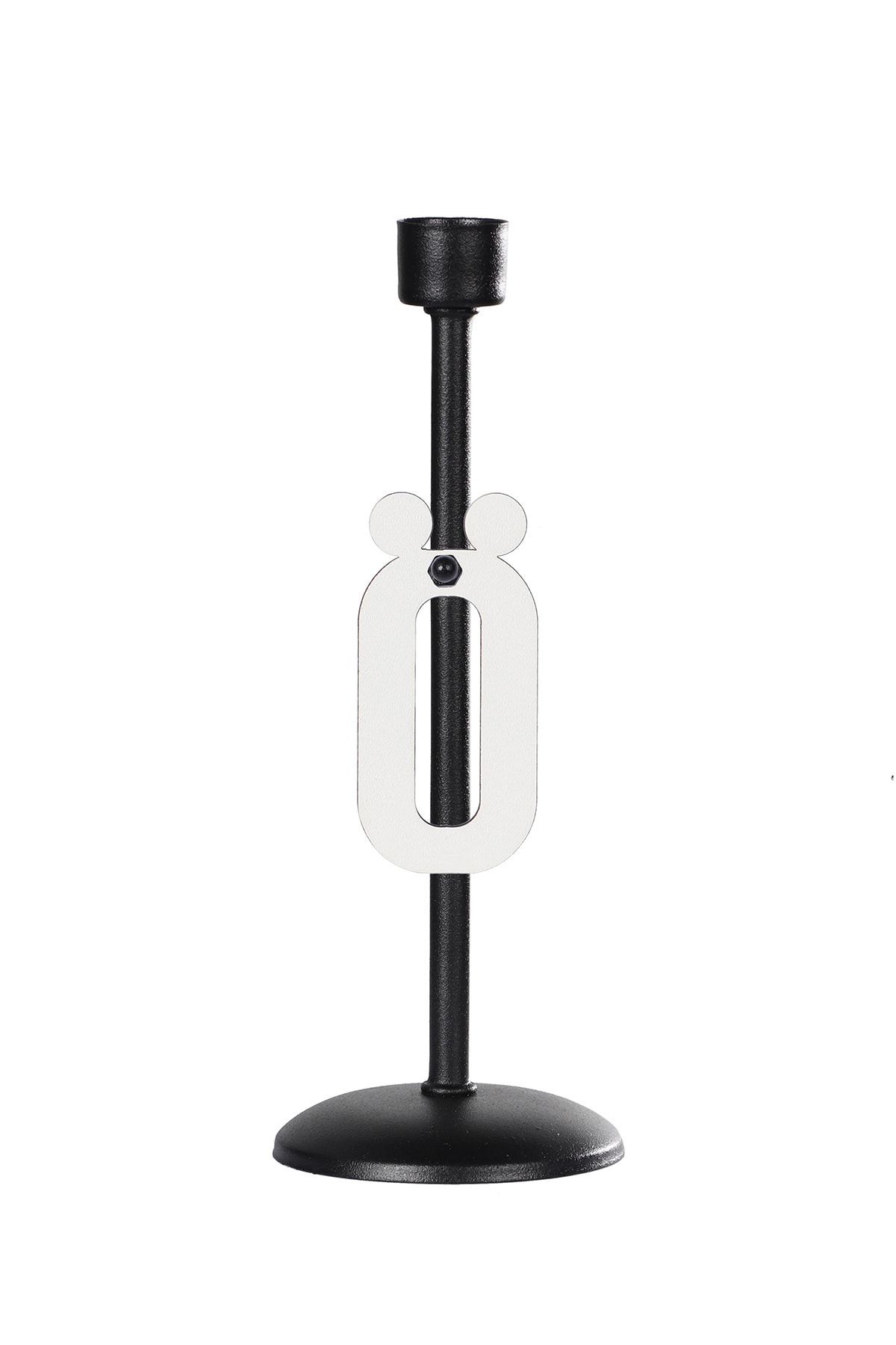 Full Black Candle Holder S